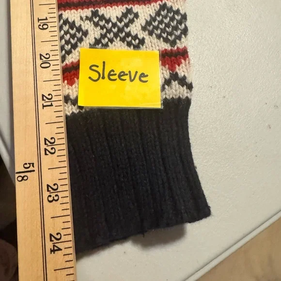 Vintage Polo Ralph Lauren Winter Moose Pullover Sweater Cashmere Angora Men's M - Picture 4 of 16